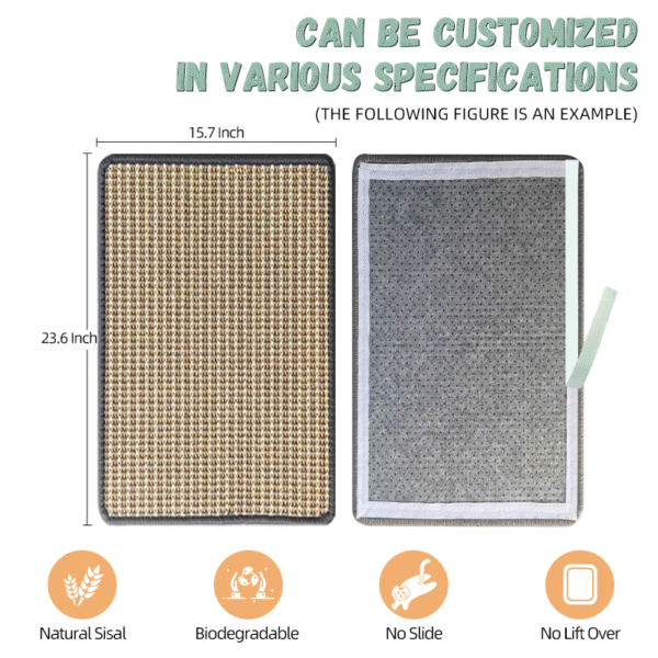 OEM Sisal Cat Scratching Mat - Image 6